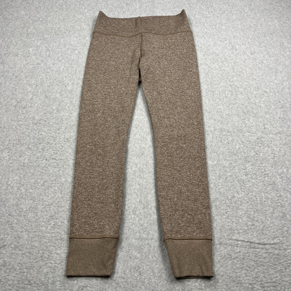 Athleta Softluxe Tight Women's Medium Brown Heather High Rise Stretch Yoga Pants